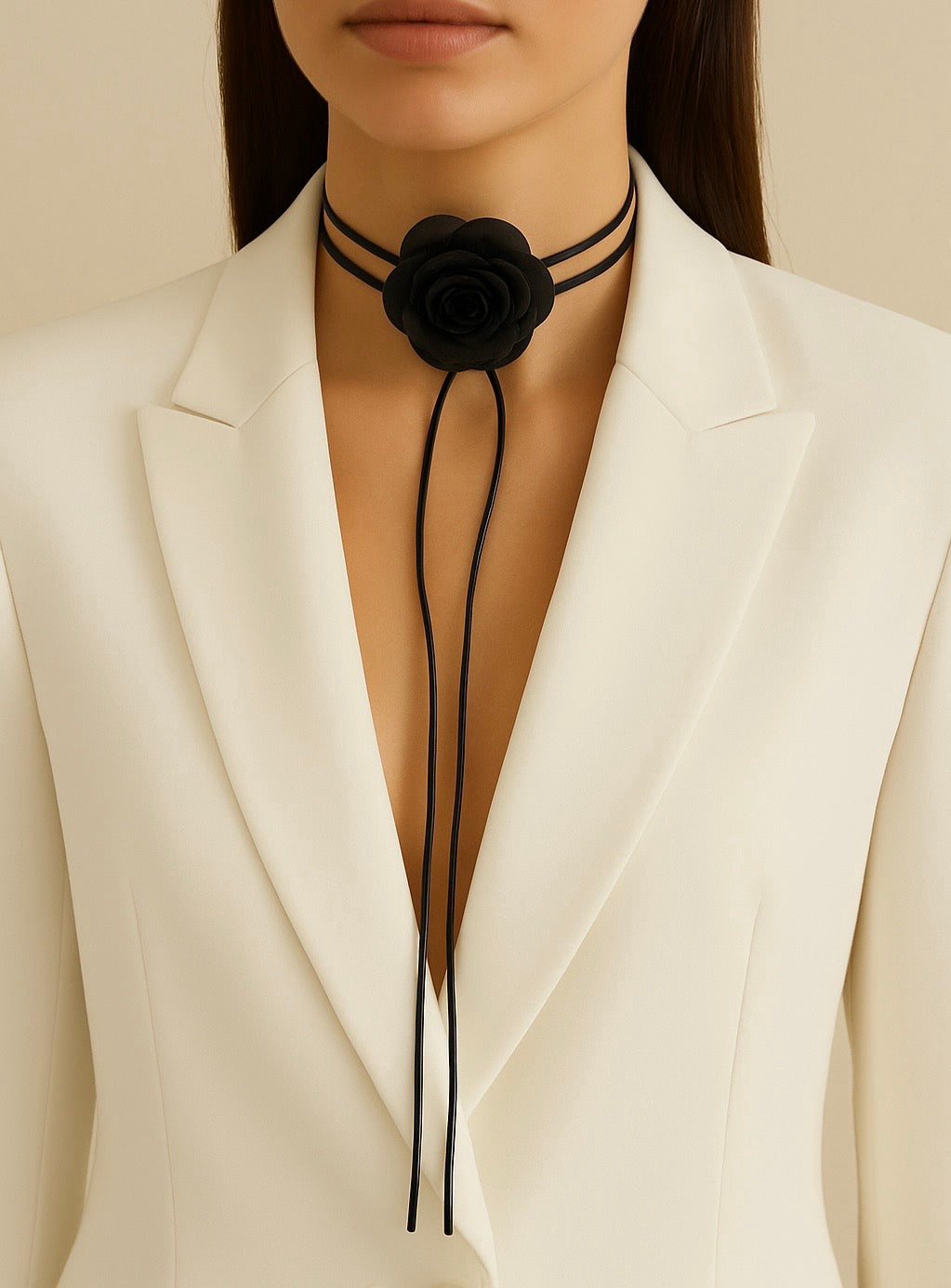 Rosa Negra Necklace