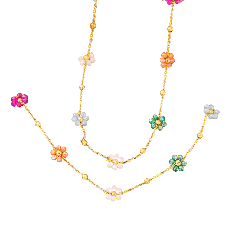 Dulce Flor Set Necklace & Bracelet