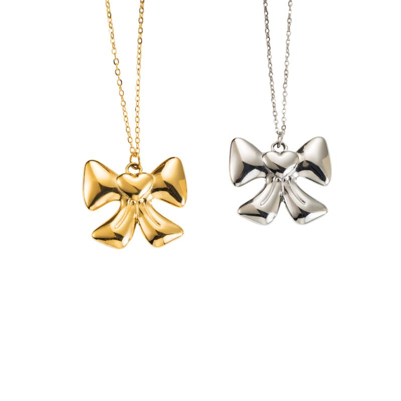 Princess Bow Necklace