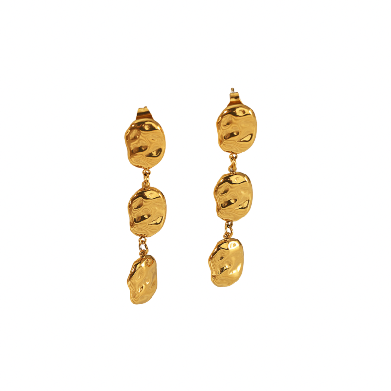 Olas de Oro Earrings