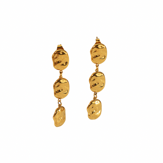 Olas de Oro Earrings