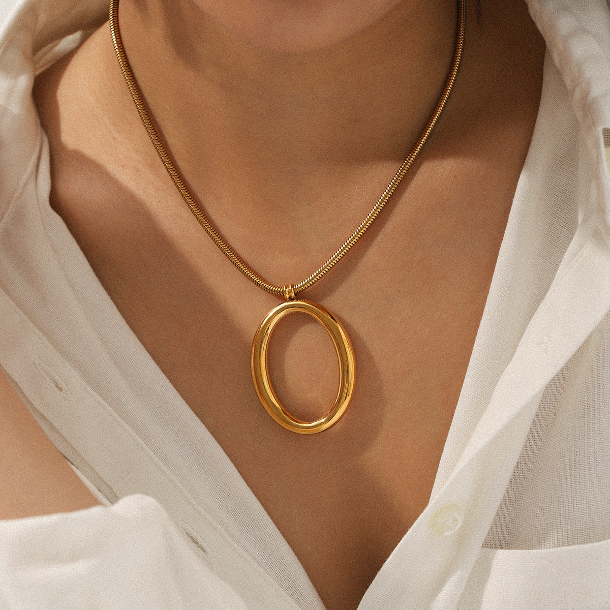 Oval Necklace