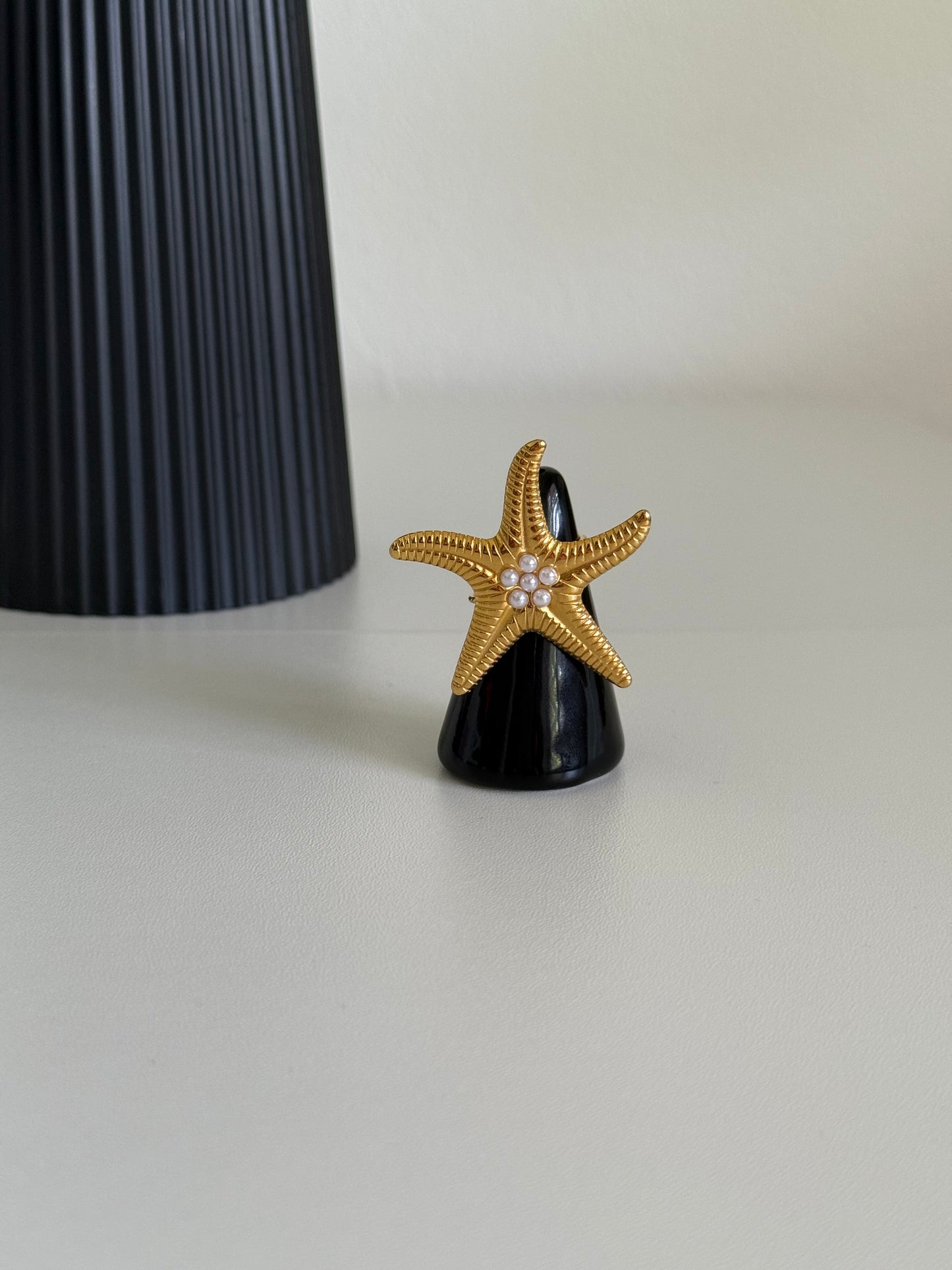 Estrella Perlada Ring