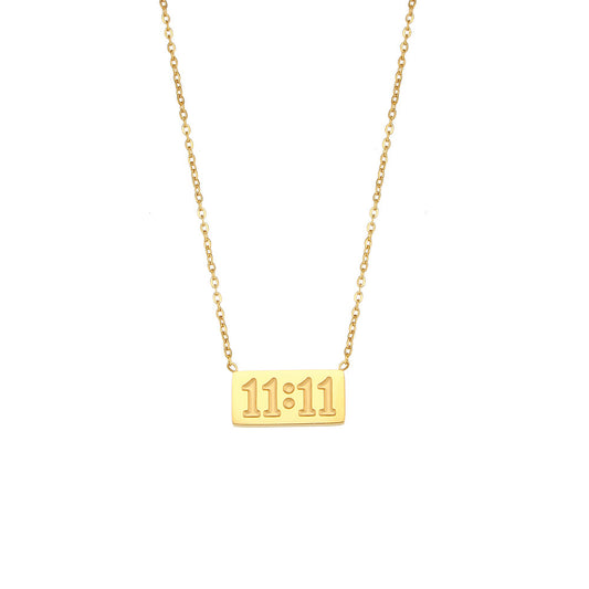 11:11 Deseo Necklace