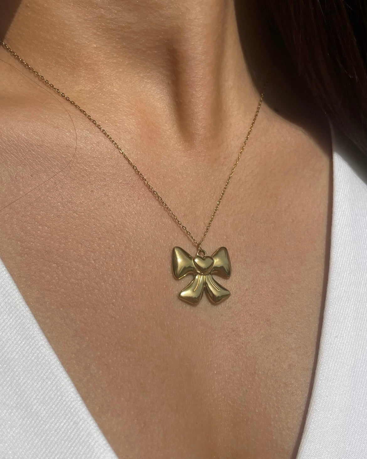 Princess Bow Necklace