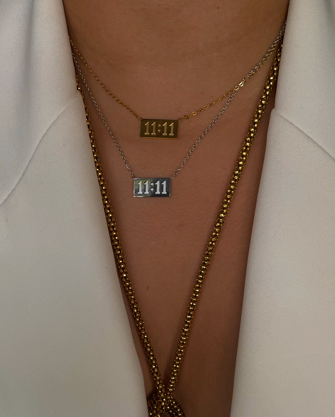 11:11 Deseo Necklace