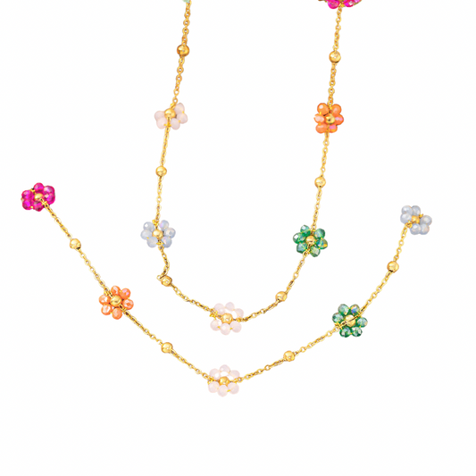 Dulce Flor Set Necklace & Bracelet